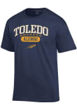 Main image for Toledo Rockets Navy Blue Champion Pill Box Alumni Jersey Short Sleeve T Shirt