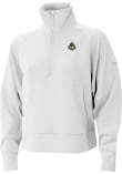 Main image for Womens Purdue Boilermakers White Columbia Heat Seal Wickham Hills Qtr Zip Pullover