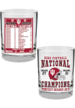 Main image for White Indiana Hoosiers 14oz 2025 Scoreboard Perfect Season Rock Glass