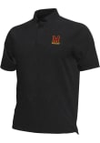 Main image for Mens Maryland Terrapins Black Under Armour Heather Short Sleeve Polo Shirt