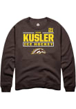 Main image for Ryan Kusler Rally Mens Brown Western Michigan Broncos NIL Stacked Box Player Crew