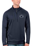 Main image for Mens Penn State Nittany Lions Navy Blue Antigua Generation Qtr Zip Pullover