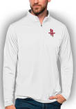 Main image for Antigua Houston Rockets Mens White Tribute Long Sleeve Qtr Zip Pullover