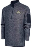 Main image for Mens Akron Zips Navy Blue Antigua Fortune Qtr Zip Fashion Pullover