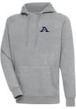 Main image for Mens Akron Zips Grey Antigua Victory Hooded Sweatshirt