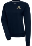 Main image for Womens Akron Zips Navy Blue Antigua Victory Crew Sweatshirt