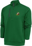Main image for Mens Oregon Ducks Green Antigua Generation Qtr Zip Pullover