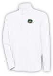 Main image for Mens Ohio Bobcats White Antigua Hunk Qtr Zip Pullover