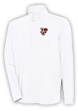 Main image for Mens Bowling Green Falcons White Antigua Hunk Qtr Zip Pullover