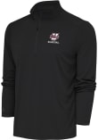 Main image for Mens Massachusetts Minutemen Grey Antigua Basketball Tribute Qtr Zip Pullover