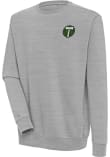 Main image for Antigua Portland Timbers Mens Grey Victory Long Sleeve Crew Sweatshirt