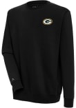 Main image for Antigua Green Bay Packers Mens Black Victory Long Sleeve Crew Sweatshirt