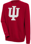Main image for Mens Indiana Hoosiers Red Antigua Full Front Victory Crew Sweatshirt