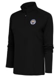 Main image for Antigua Manchester City FC Womens Black Statement Qtr Zip Pullover