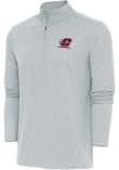 Main image for Mens Central Michigan Chippewas Grey Antigua Hunk Qtr Zip Pullover