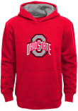 Main image for Youth Red Ohio State Buckeyes Prime Long Sleeve Hooded Sweatshirt