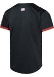 Cincinnati Reds 練習用ユニフォーム 黒 Nike Cincinnati Reds Youth Black City Connect Limited Blank Jersey
