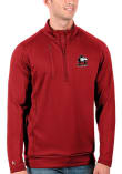 Main image for Mens Northern Illinois Huskies Red Antigua Generation Qtr Zip Pullover