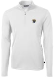 Main image for Cutter and Buck Kentucky Wildcats Mens White Virtue Long Sleeve Qtr Zip Pullover