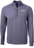 Main image for Mens Toledo Rockets Navy Blue Cutter and Buck Adapt Heathered Qtr Zip Pullover