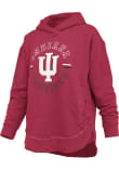 Main image for Womens Indiana Hoosiers Crimson Pressbox Challenger Hooded Sweatshirt
