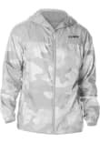 Main image for Mens Illinois Fighting Illini Grey Columbia Heat Seal Camo Flash Challenger Light Weight Jacket