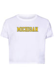 Main image for Michigan Wolverines White lululemon Cates Short Sleeve T-Shirt