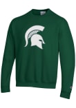 Main image for Mens Michigan State Spartans Green Champion Arch Mascot Series Crew Sweatshirt