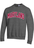 Main image for Mens Maryland Terrapins Charcoal Champion Arch Name Crew Sweatshirt