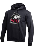 Main image for Mens Northern Illinois Huskies Black Champion Primary Logo Hooded Sweatshirt