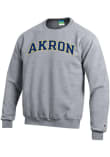 Main image for Mens Akron Zips Grey Champion Fleece Crew Sweatshirt