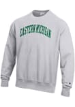 Main image for Mens Eastern Michigan Eagles Grey Champion Reverse Weave Crew Sweatshirt