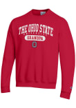Main image for Mens Ohio State Buckeyes Red Champion Pill Grandpa Crew Sweatshirt