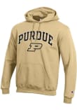 Main image for Mens Purdue Boilermakers Gold Champion Arched Mascot Hooded Sweatshirt