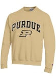 Main image for Mens Purdue Boilermakers Gold Champion Arched Mascot Crew Sweatshirt