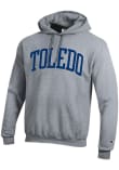 Main image for Mens Toledo Rockets Grey Champion Arch Name Hooded Sweatshirt