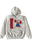 Main image for Mens Grey Wisconsin Badgers Graffiti Hooded Sweatshirt