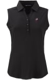 Main image for Womens Ohio State Buckeyes Black Cutter and Buck Vintage Forge Eco Polo Shirt