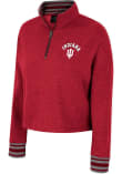 Main image for Womens Indiana Hoosiers Cardinal Colosseum Lovely Qtr Zip