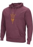 Main image for Mens Arizona State Sun Devils Maroon Colosseum Campus Logo Hooded Sweatshirt