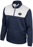 Main image for Mens Penn State Nittany Lions Navy Blue Colosseum Lewis Qtr Zip Pullover
