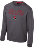 Main image for Mens Ball State Cardinals Charcoal Colosseum Zion Crew Sweatshirt