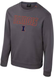 Main image for Mens Illinois Fighting Illini Charcoal Colosseum Zion Crew Sweatshirt