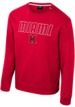 Main image for Mens Miami RedHawks Red Colosseum Zion Crew Sweatshirt