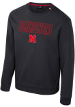 Main image for Mens Nebraska Cornhuskers Black Colosseum Zion Crew Sweatshirt