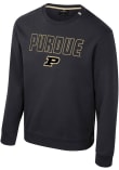 Main image for Mens Purdue Boilermakers Black Colosseum Zion Crew Sweatshirt