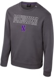 Main image for Mens Northwestern Wildcats Charcoal Colosseum Zion Crew Sweatshirt