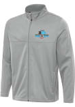 Main image for Mens Big Ten Grey Antigua 2026 Big Ten Basketball Tournament Light Weight Jacket