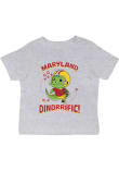 Main image for Infant Maryland Terrapins Grey Vive La Fete Dino-Riffic Short Sleeve T-Shirt