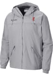 Main image for Mens Illinois Fighting Illini Grey Columbia Heat Seal Oroville Creek Medium Weight Jacket